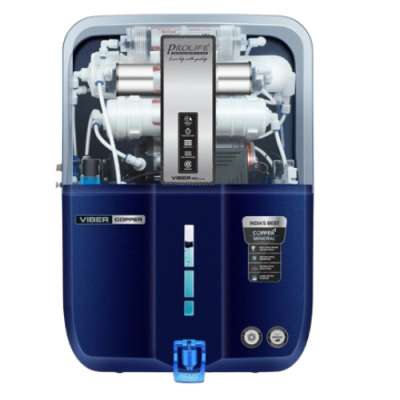 Prolife Viber Advanced Water Purifier | 12L | RO + UV + UF + TDS Adjuster/Controller | Purified Water Made in India